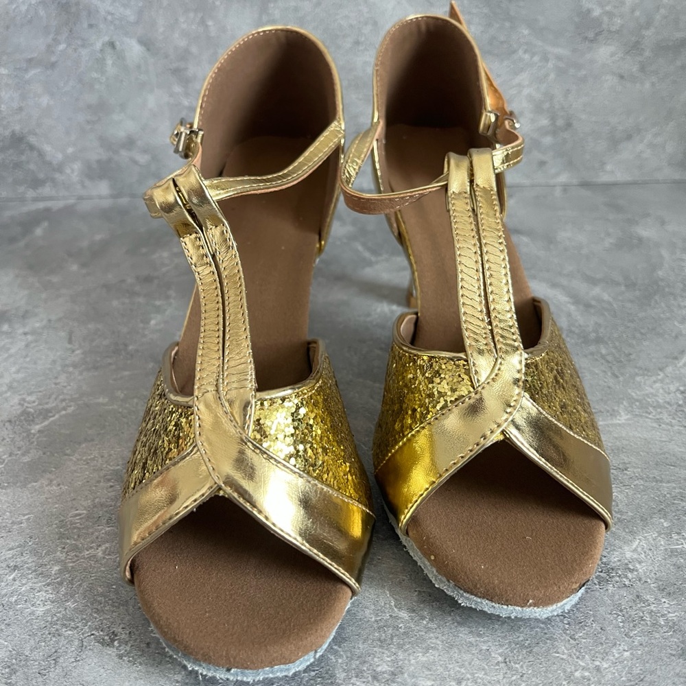 Professional Latin Dance Sandals size 7.5